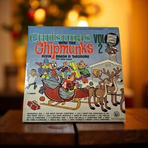 Christmas With The Chipmunks Vol 2 Alvin Simon Theodore Mistletoe MLP 1217